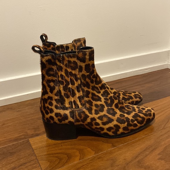Banana Republic Leopard Boots Womens 9 - Picture 2 of 4